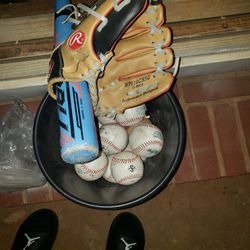 Baseball Bat Glove 