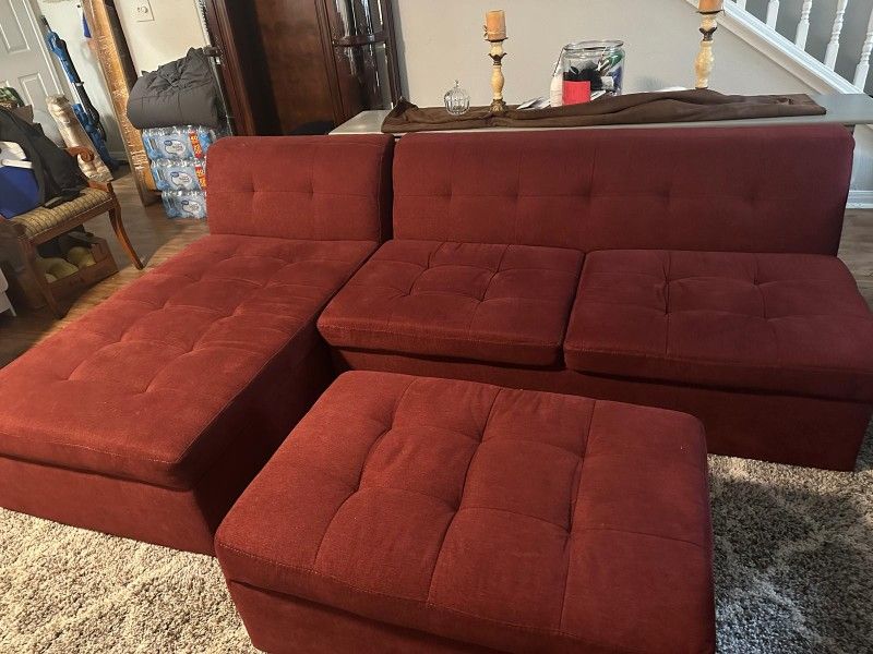Storage Sectional With Chaise