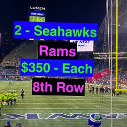 Seahawks Rams Tickets 