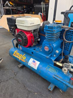 EMGLO GAS 8"IN PORTABLE AIR COMPRESSOR
