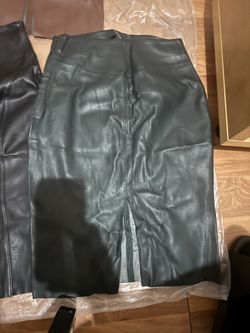 Express Leather Skirts