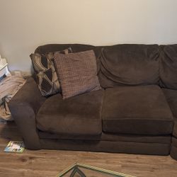 Brown Sectional Couch