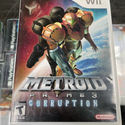Metroid Prime 3 Wii $30 Gamehogs 11am-7pm
