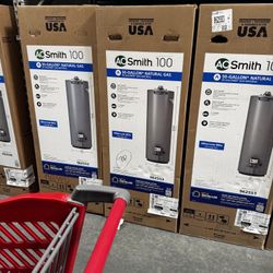 AO Smith 40 Gallon New Water Heater Rheem 40 Gallon Water Heater 