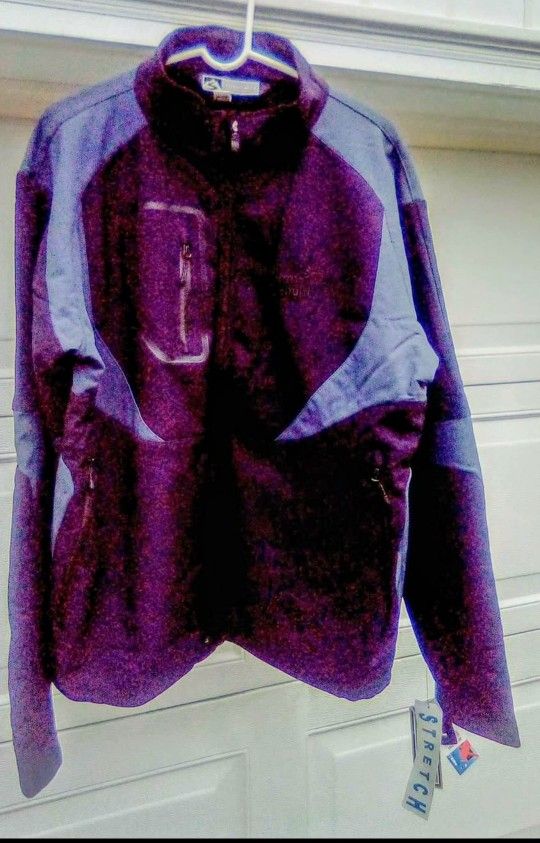 Storm Creek Men's Fall/Winter Jacket - NEW, W/Tags, Black W/Gray, 3XL, Original Tagged Cost $125, Sell $65