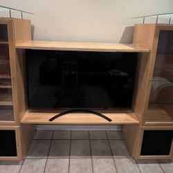 Large Wall Unit With Lights