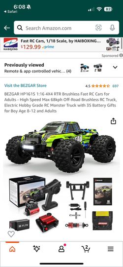 BEZGAR HP161S RC Car