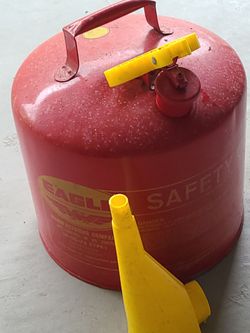5 Gallon gas jug