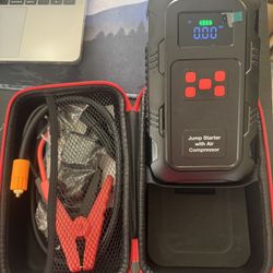 New Jump Pack/ Air Compressor / Flashlight/ Power Bank