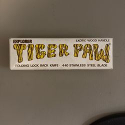Vintage Explorer Knife 
