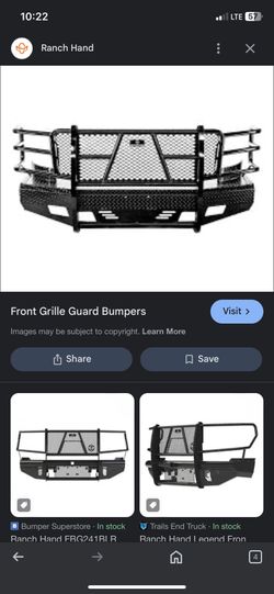 Gage Brush Guard For A F150 Truck