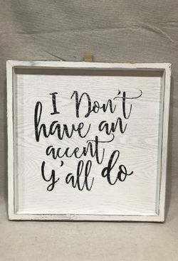 Frame wood wall decor