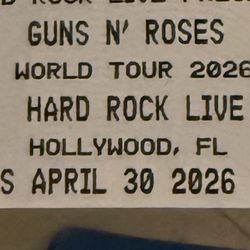 Guns N Roses Tickets 