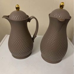 Thermal Coffe / Tea Carafe Pots.Both 12$