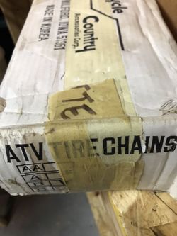 ATV tire chains