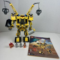 LEGO Movie 2 Emmet's Construct-o-Mech Set #70814 With Figures