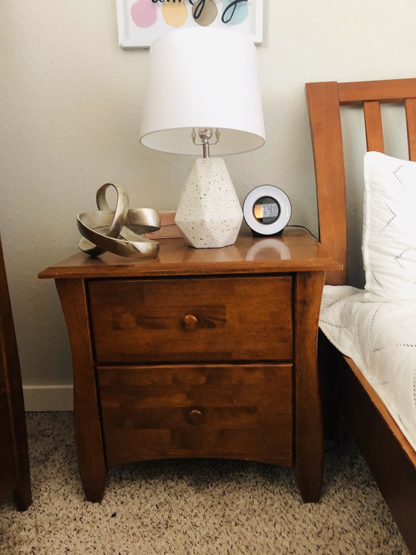 Night Stand (Solid Wood)