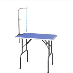 Go Pet Club GT-107 36 in. Pet Dog Grooming Table with Arm