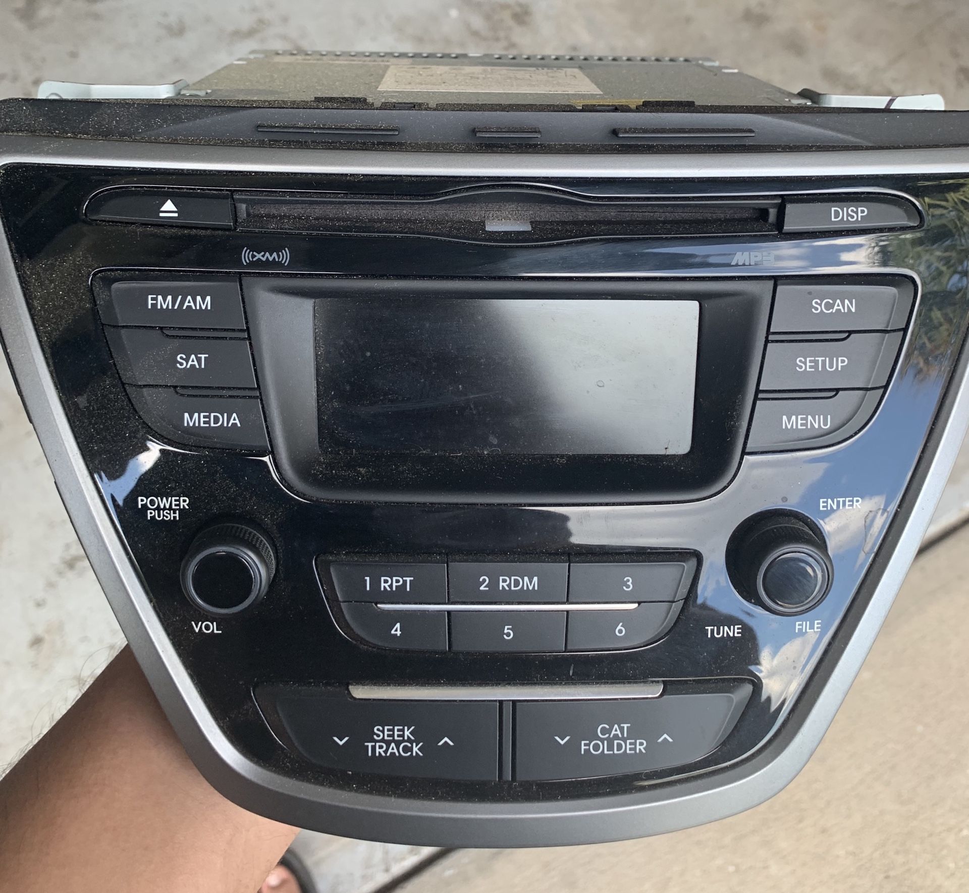 Elantra oem radio 2015 mint