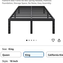 Amazon King Size Bed 
