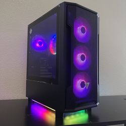 ULTRA FAST Custom RTX Gaming PC Computer(Ryzen 5 5500, 32GB RAM, RTX 5060, 1TB NVMe + 3TB HDD)