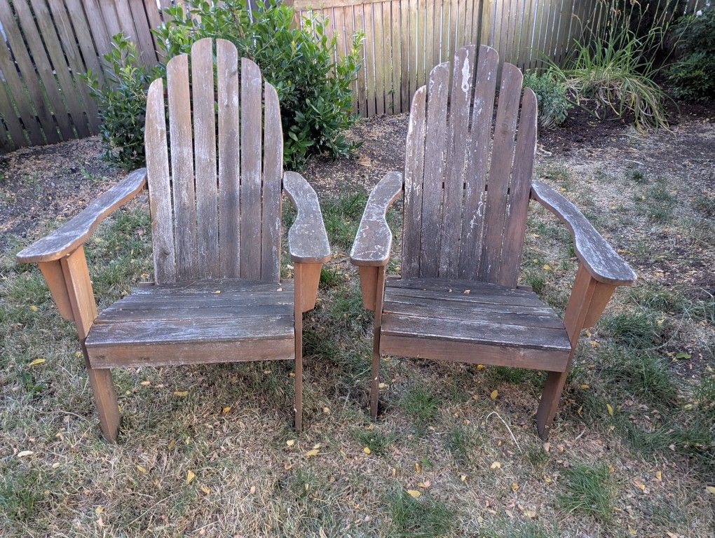 Wood Adirondack Chairs