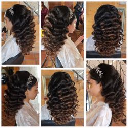 Curling.🥌 Iron.peinados.