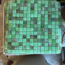 12x12 Green mosaic