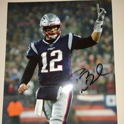 Tom Brady Signed Photo 