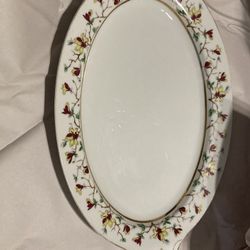 Vintage Narumi China large serving tray 