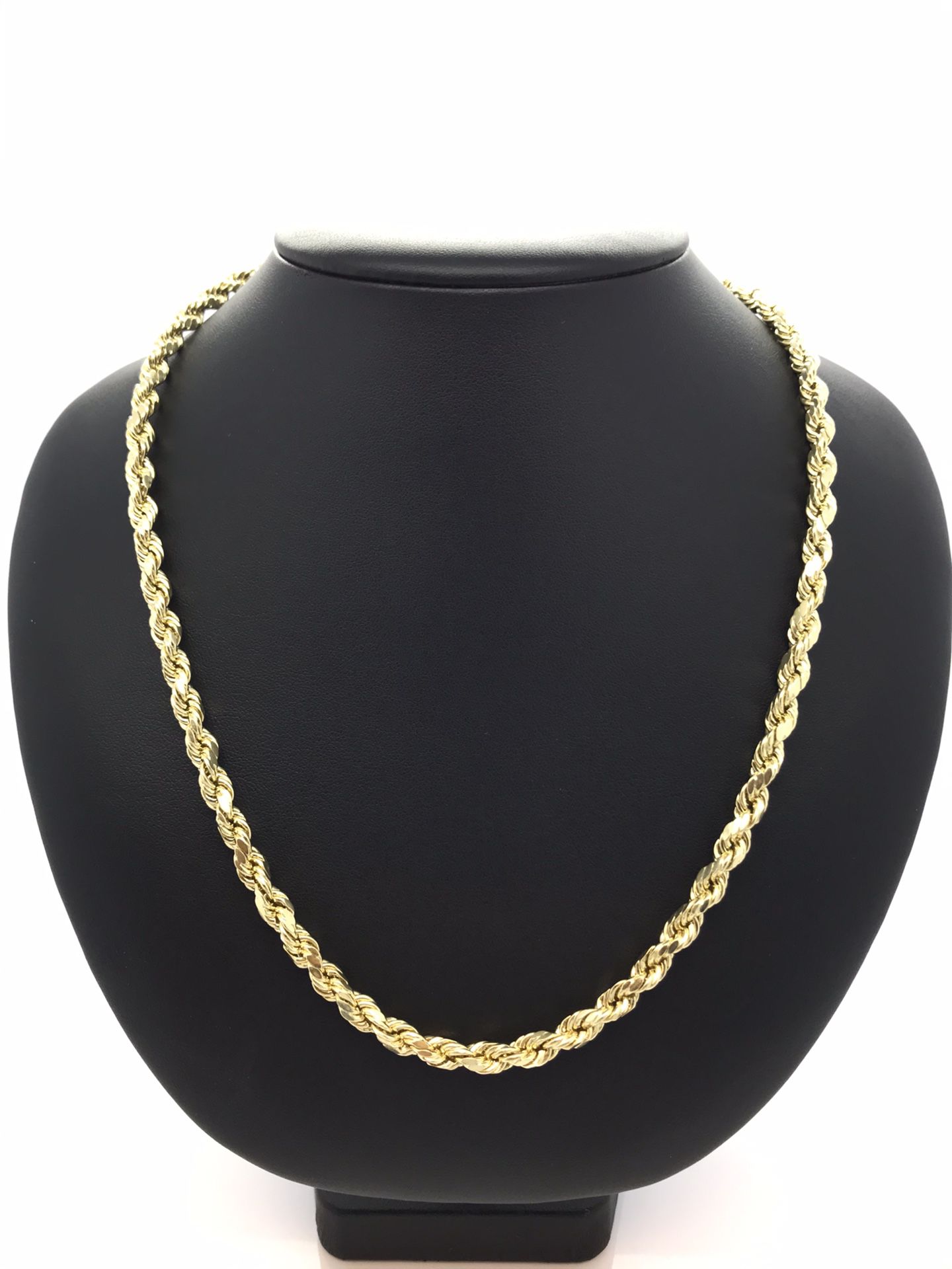 New 10K Gold Rope Chain 