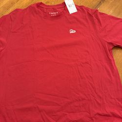 Nike Air Jordan Shirt Mens XXL Red Sneaker Patch Basketball HJ2326 687