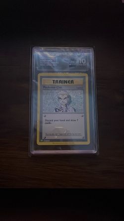 Gem Mint PSA 10 1999 Professor Oak