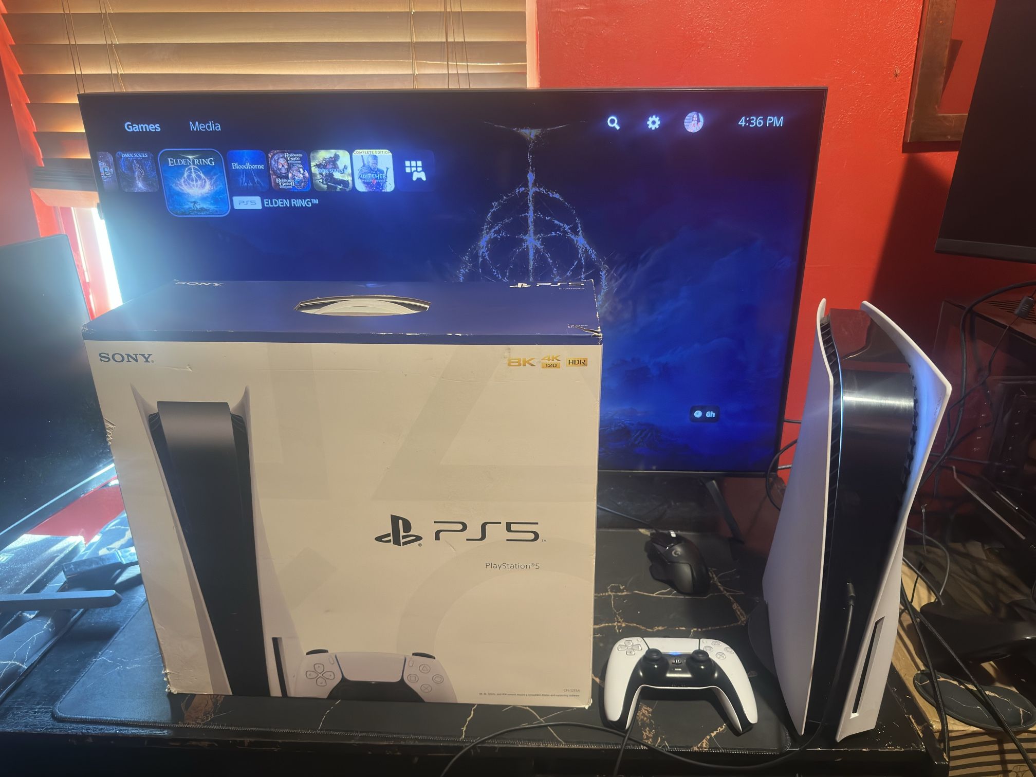 Ps5 And 43” Samsung Crystal UHD Cu7000