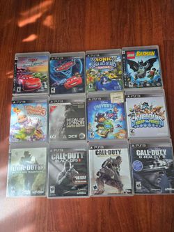 PS3 Games Lot of 27 + 2 controllers