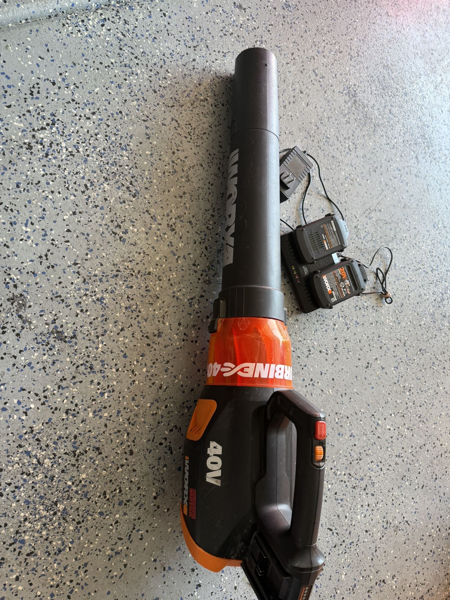 Leaf Blower Worx Turbine