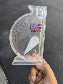 Hydrometer for saltwater aquarium