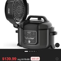 Ninja Foodi 9-in-1 Pressure Cooker Slow Cooker Air Fryer OP307