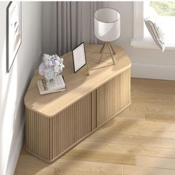 corner tv stand new just assembled 