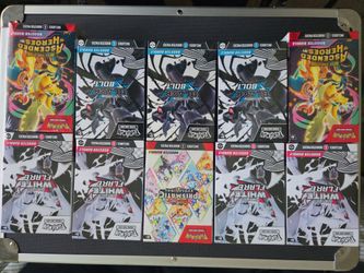 10 Sealed Pokémon Booster Bundles