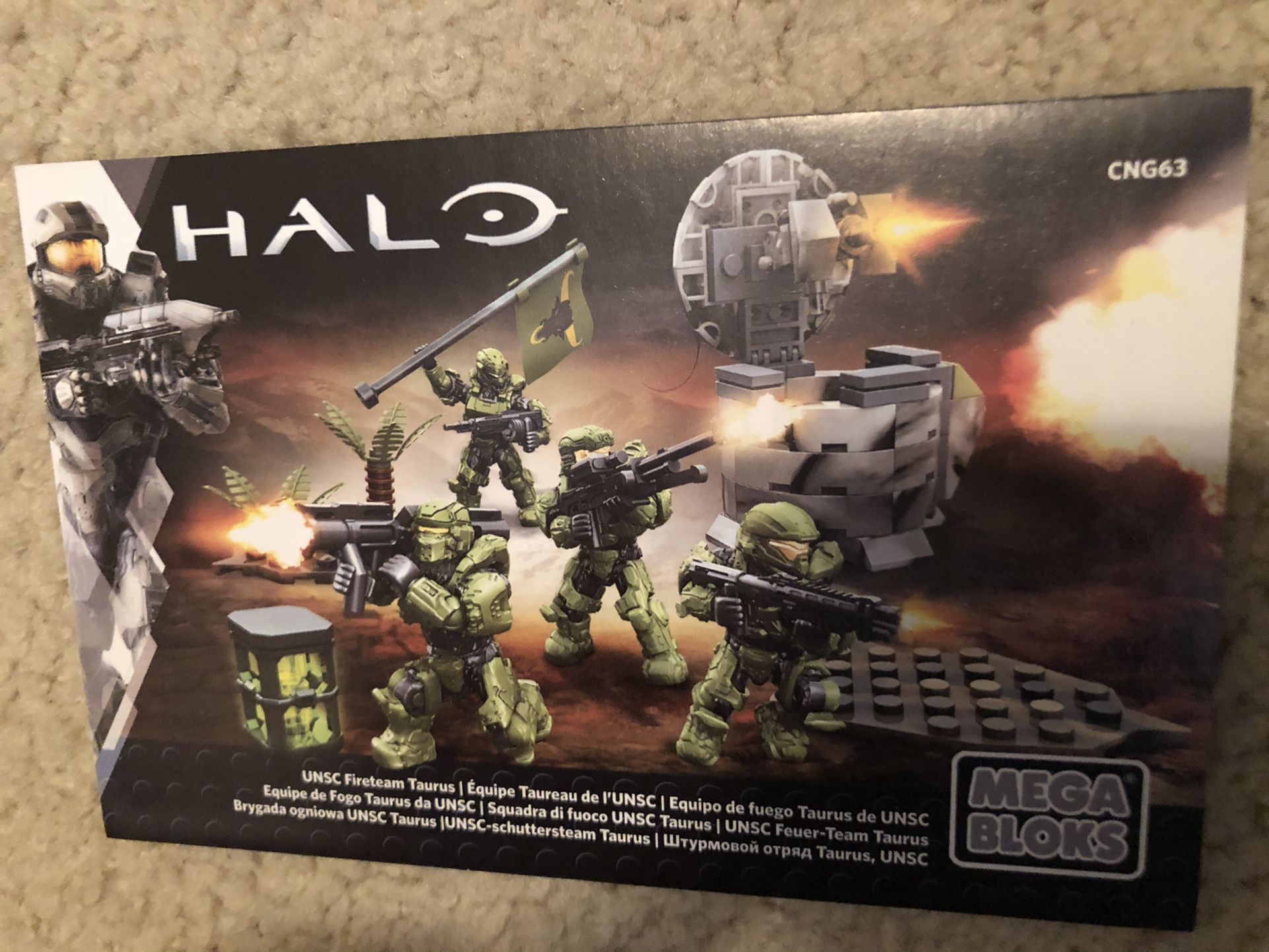 Mega Construx Halo Green Fireteam Set