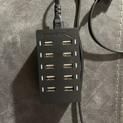 SABRENT 60 Watt (12 Amp) 10 Port