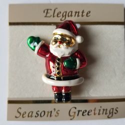 Santa Pin/brooch
