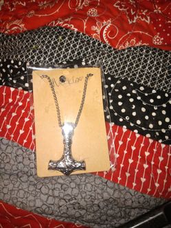 Thors hammer necklace