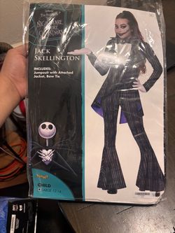 Kids Jack Skellington Halloween Costume