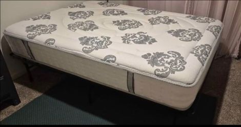 Queen size matress and frame