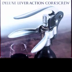 Deluxe Lever Action Corkscrew