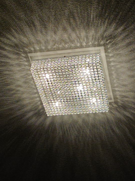 Crystal Ceiling Light Fixture