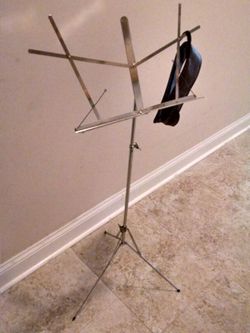 Music Stand Steel, cover included ...made in USA
