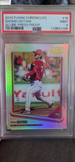 2018 Panini Chronicles Shohei Ohtani